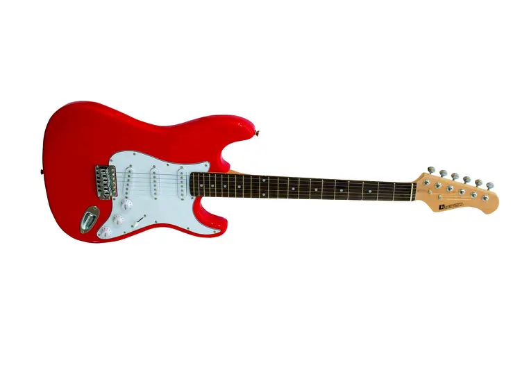 DIMAVERY ST-203 E-Guitar, red 